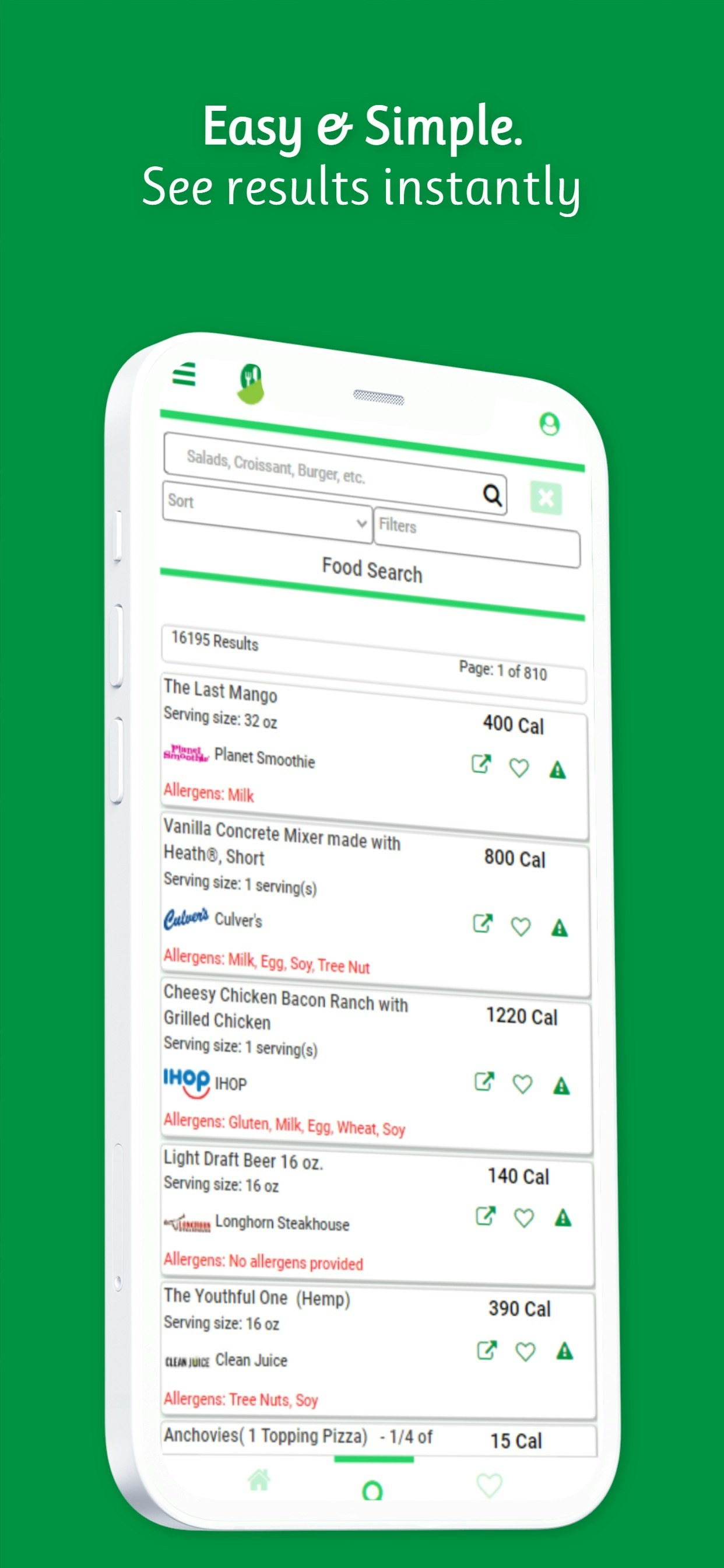 Sossell Menu Search gallery image