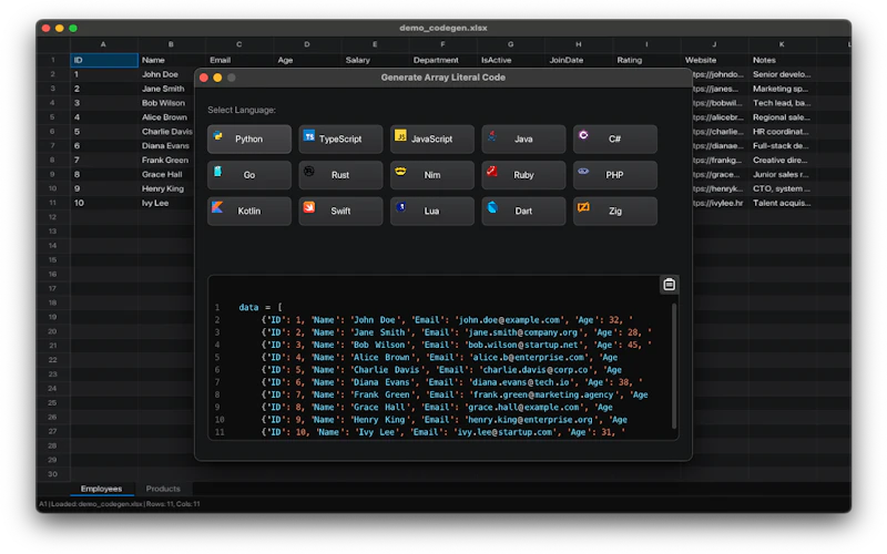 bale sheet screenshot 2