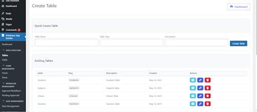 WP Application Builder gallery image