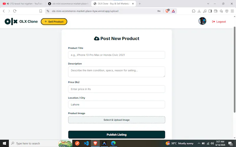 OLX Clone screenshot 3