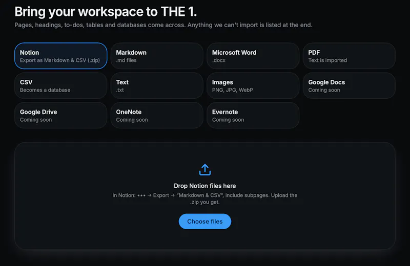 The 1 screenshot 3
