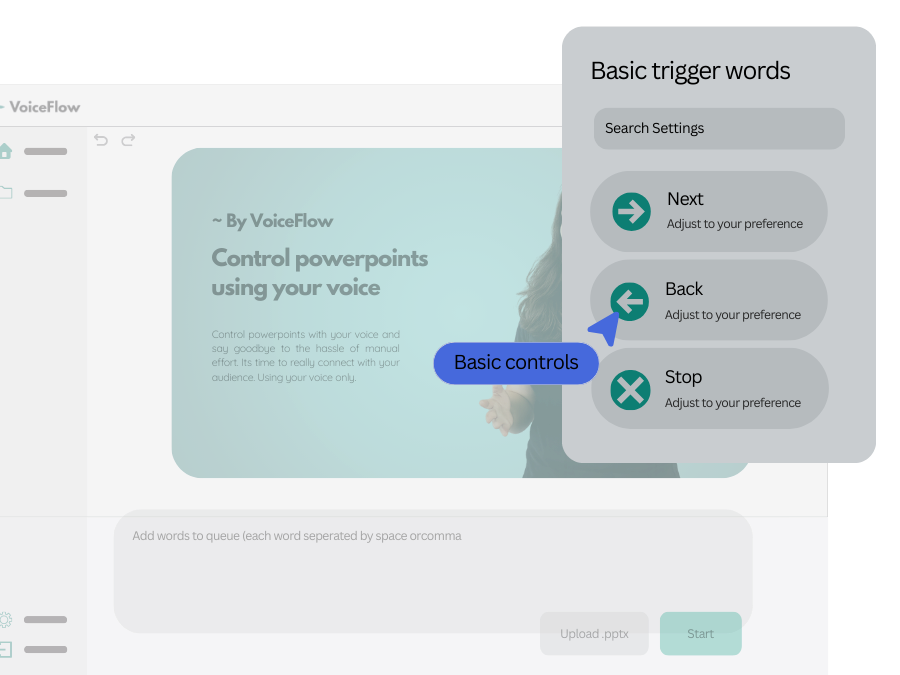 VoiceFlow - Screenshot 2 showing product features and functionality