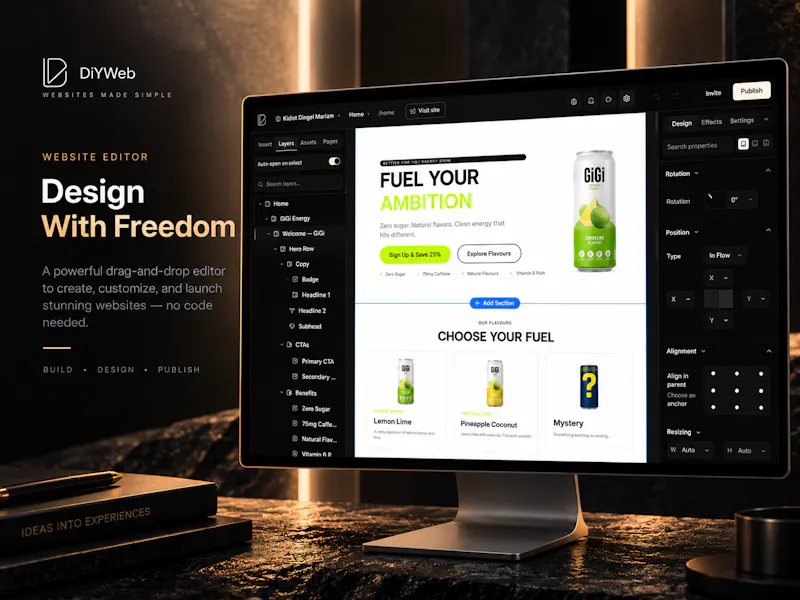 DiyWeb screenshot 3