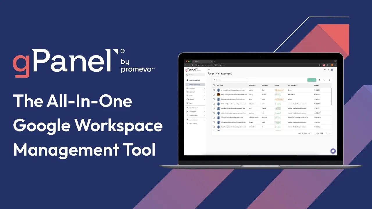 gPanel for Google Workspace gallery image
