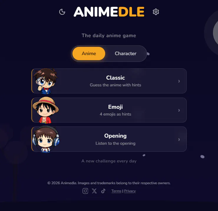 ANIMEDLE 제품 배너