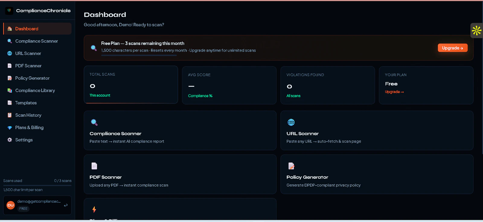 ComplianceChronicle screenshot 1