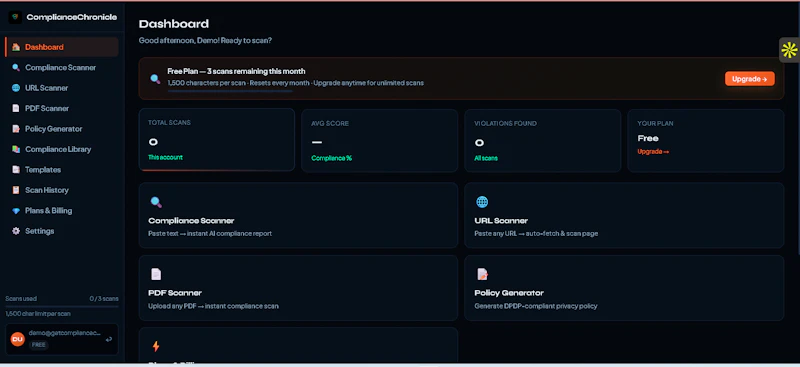 ComplianceChronicle screenshot 1