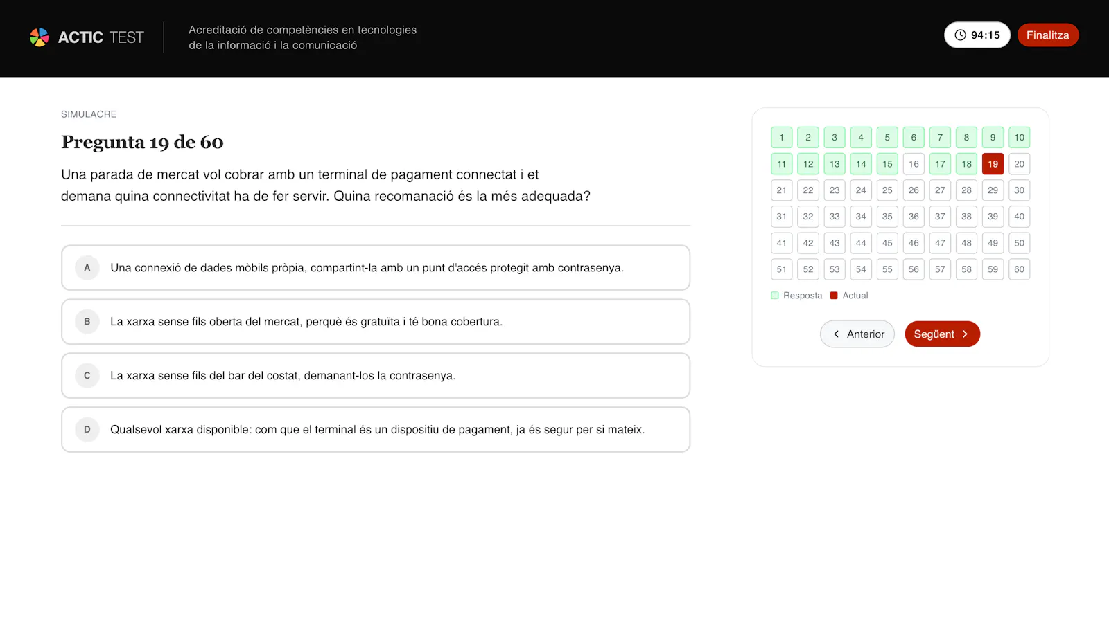 ACTIC Test and Simulator screenshot 3