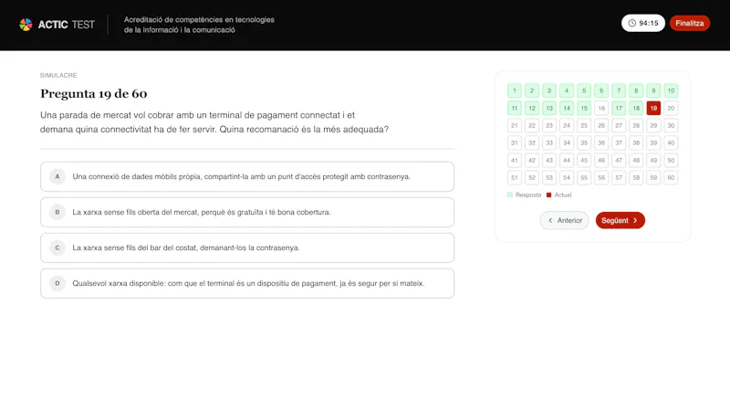 ACTIC Test and Simulator screenshot 3