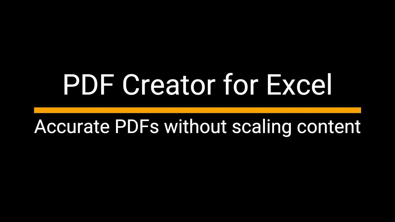 PDF Creator for Excel gallery image