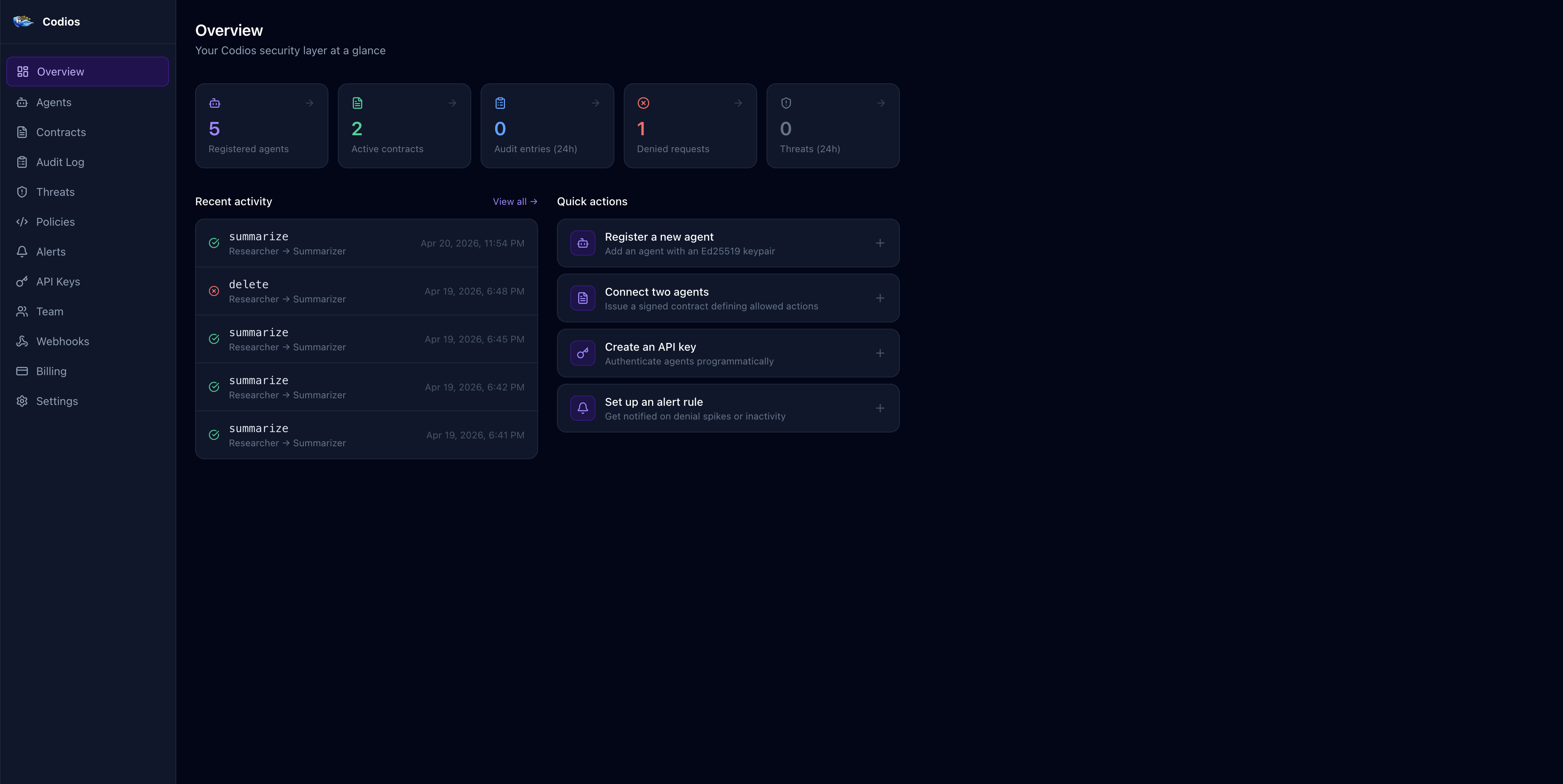 Codios - AI Agent Caging Infrastructure gallery image