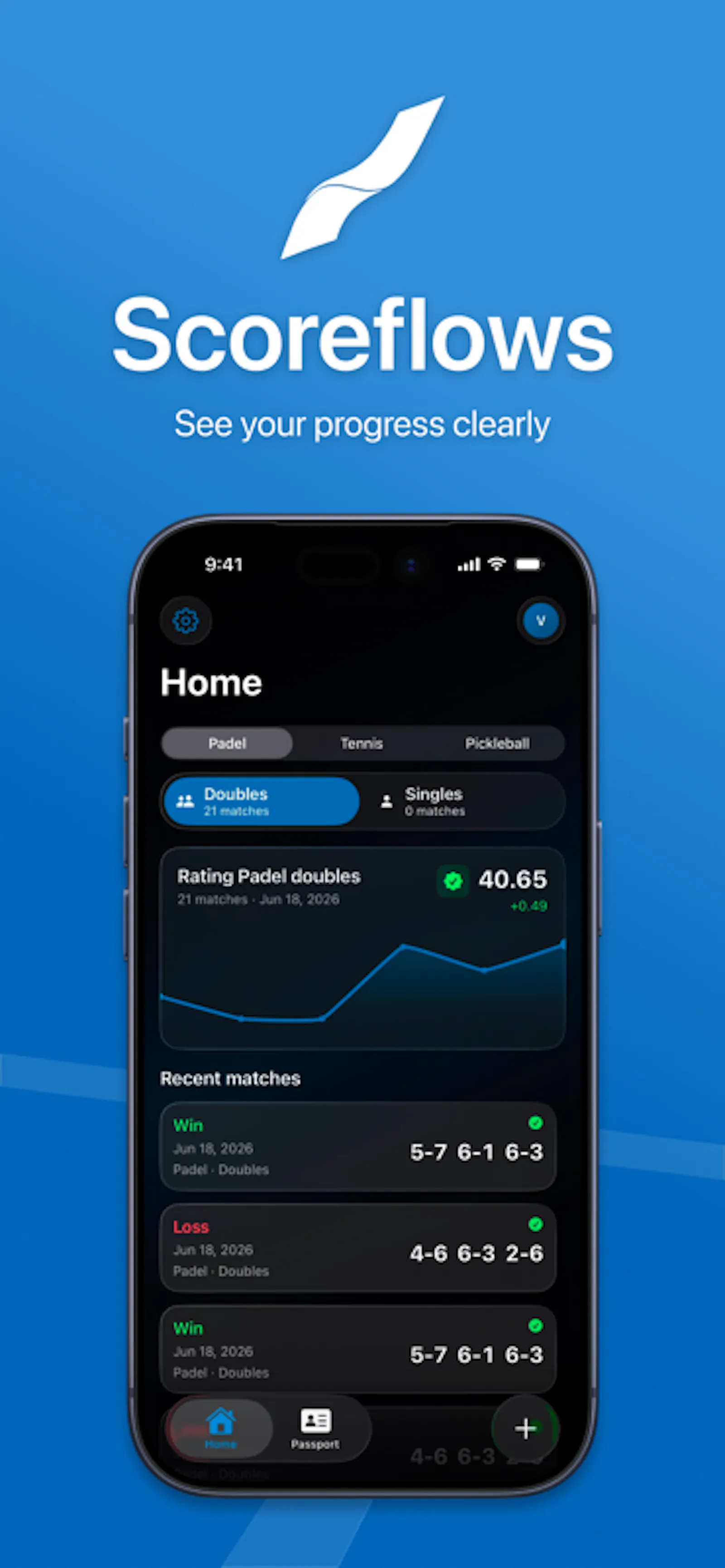 Scoreflows screenshot 1