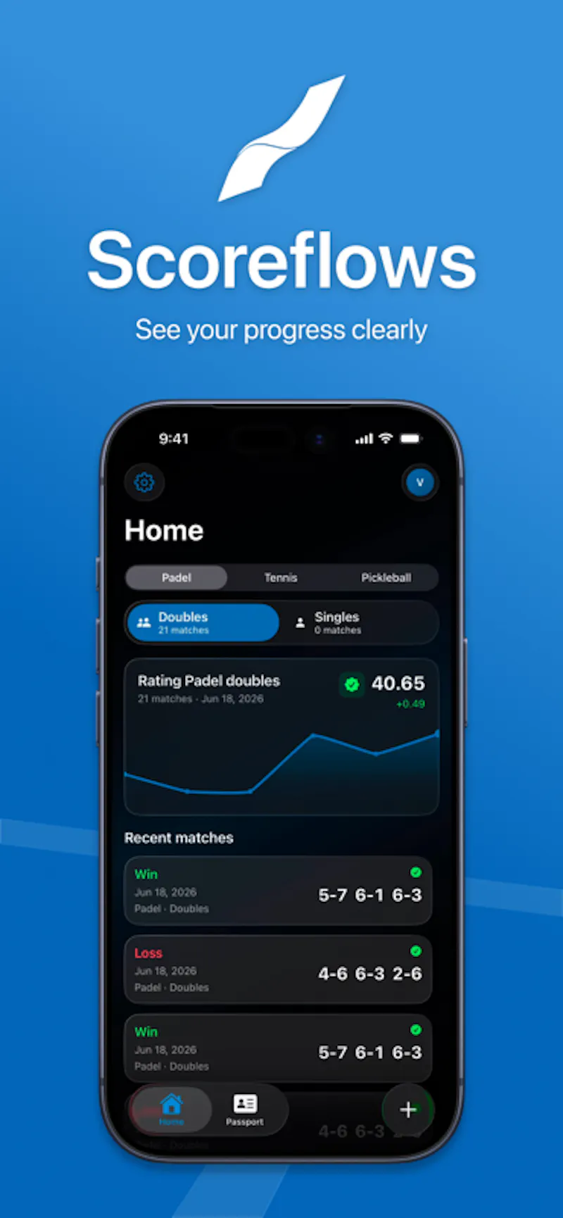 Scoreflows screenshot 1