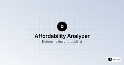 Affordability Calculator gallery image