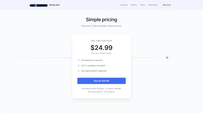 FeedsBar screenshot 10