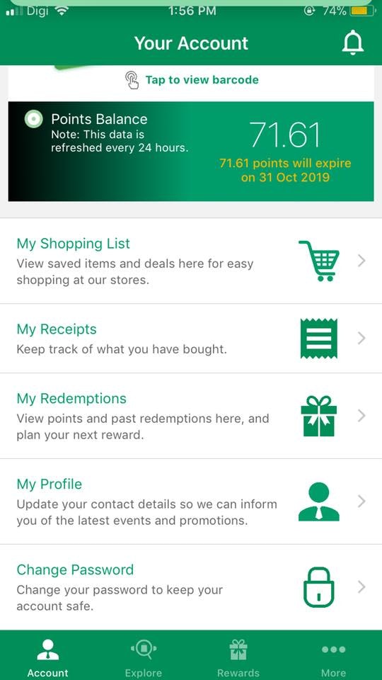 Farley - Digital loyalty app gallery image