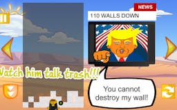 Trump's Great Wall! (Tetris inspired build the wall game for IOS/Android) media 2