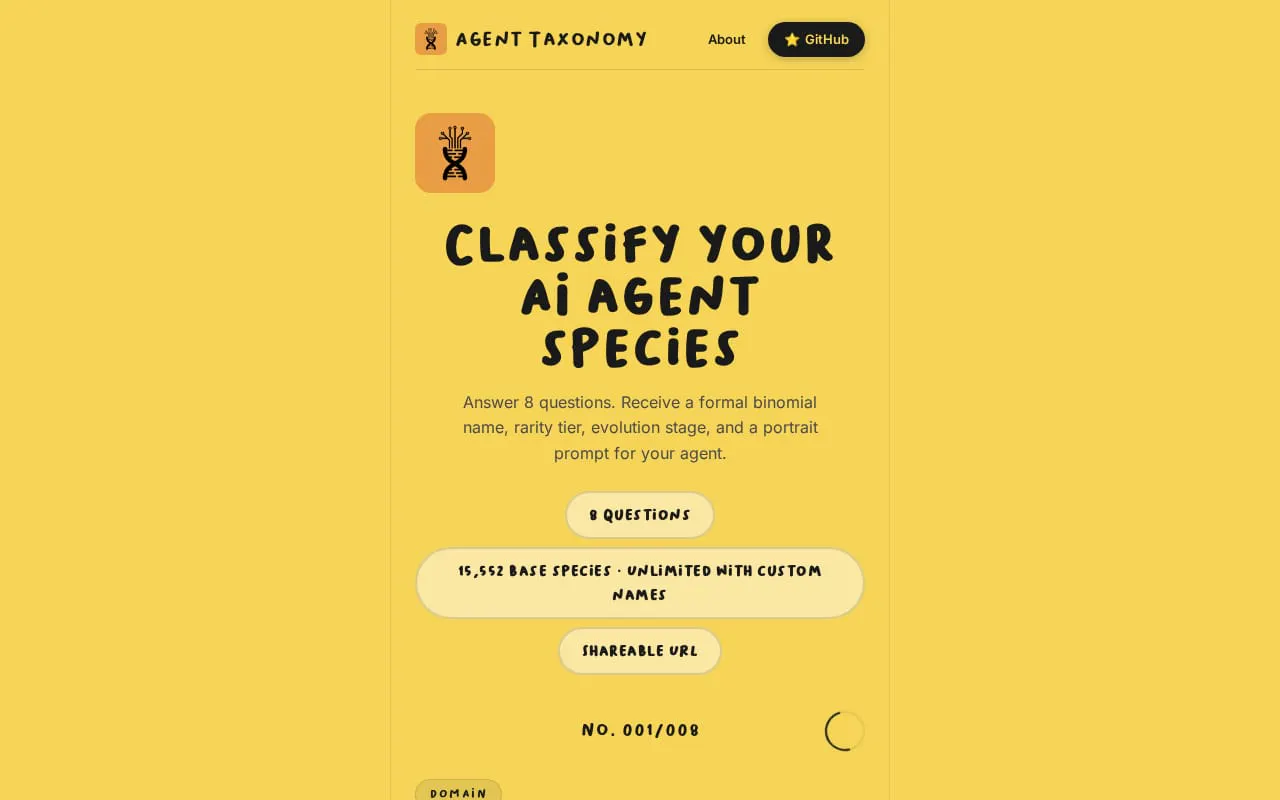 Agent Taxonomy – Pokédex for AI Agent gallery image