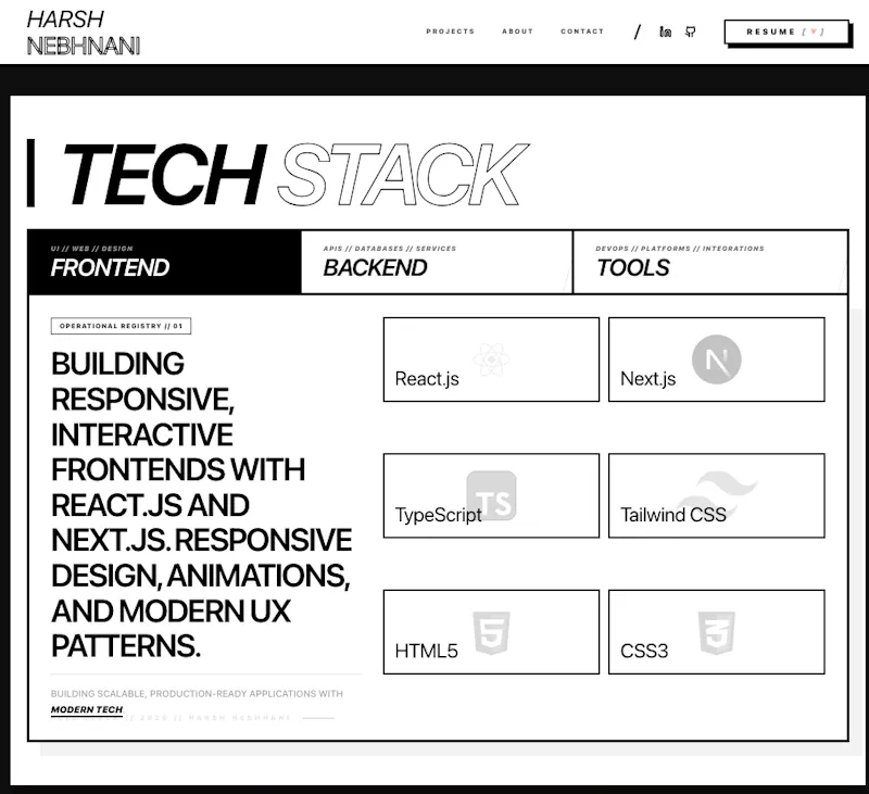 Steal This Portfolio screenshot 5