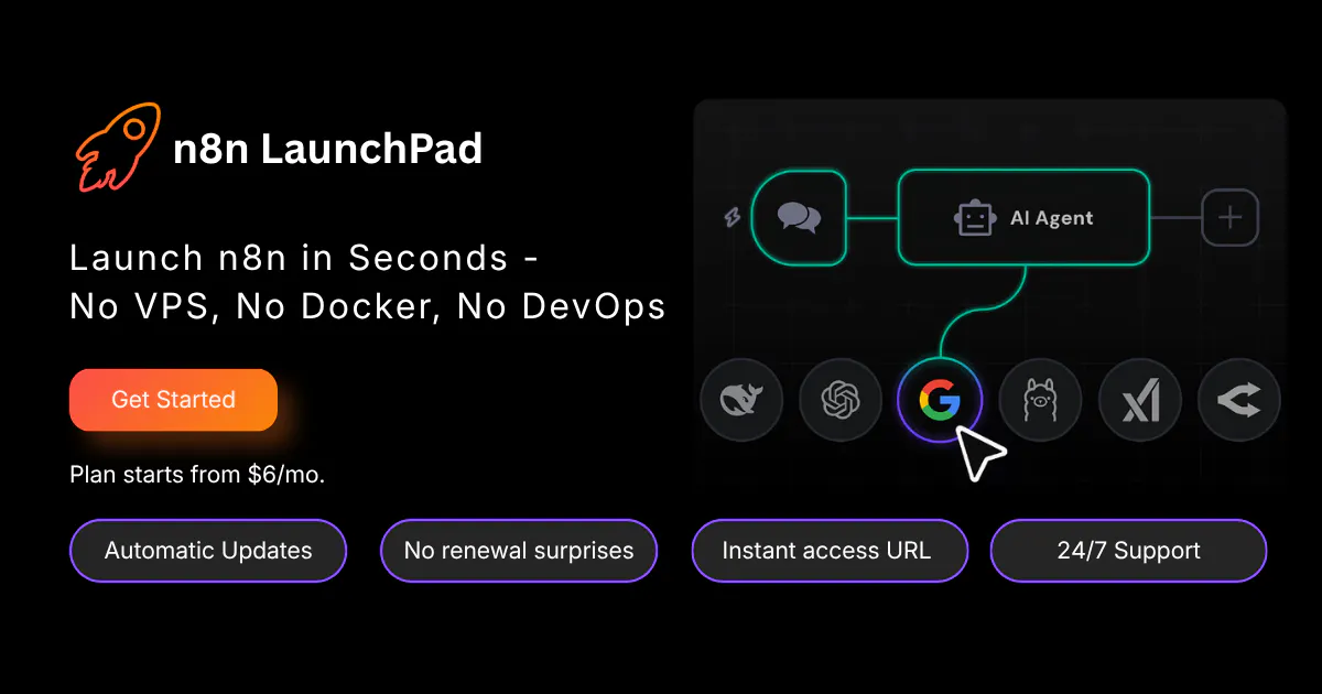n8n LaunchPad gallery image