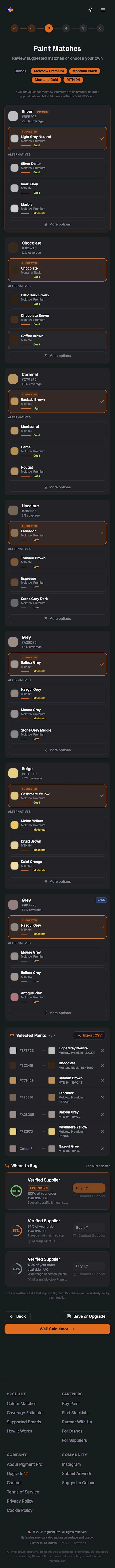 Pigment Pro screenshot 3