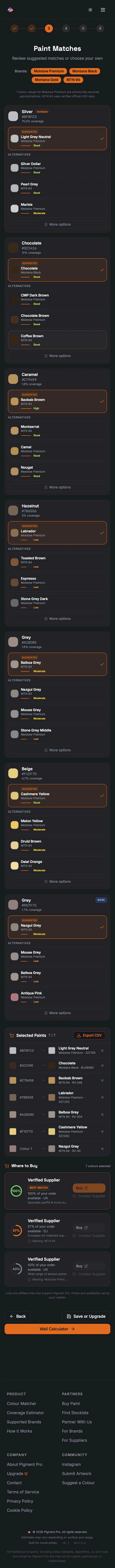 Pigment Pro screenshot 3