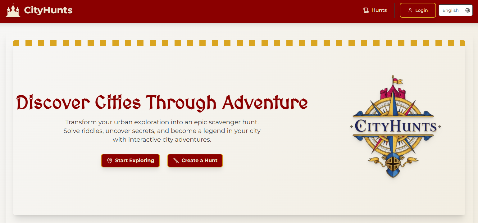 Cityhunts - นักล่าสัตว์กินของ Scavenger Interactive & Urban Adventures media 1
