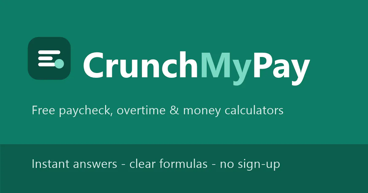 CrunchMyPay gallery image