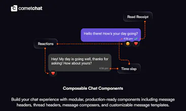 Production Ready UI Kits by CometChat gallery image