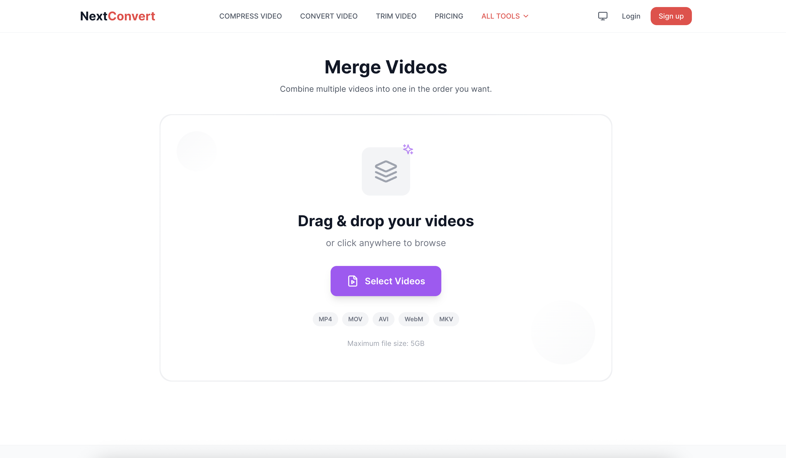 NextConvert - Online Media Converter gallery image