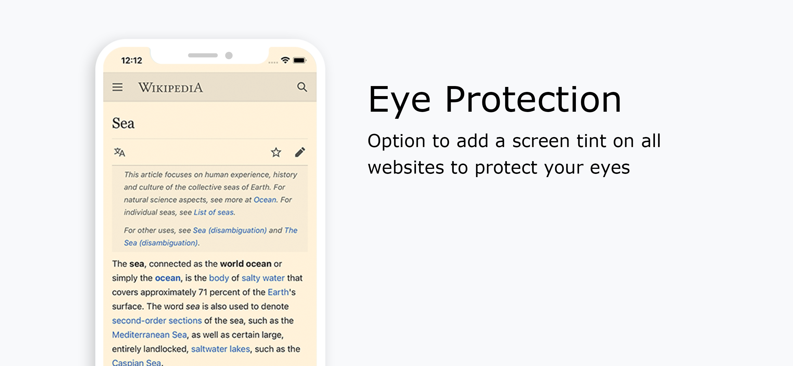 Turn Off the Lights for Safari - iOS gallery image