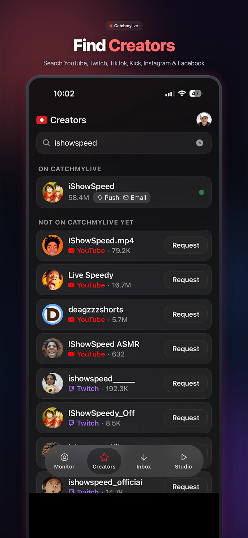 Catchmylive screenshot 4