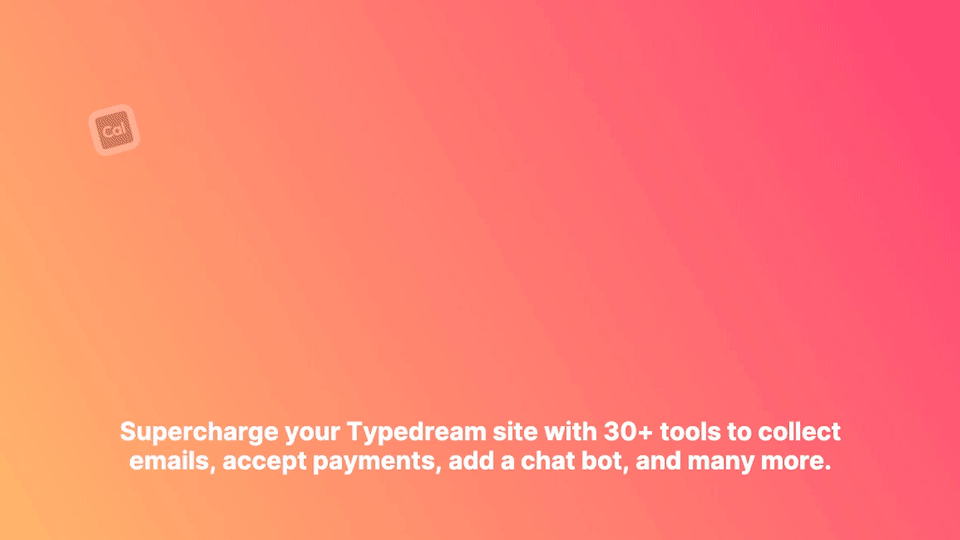 TypedReam CMS - 귀하의 사이트 No-Code에 개념 데이터를 아름답게 표시하십시오 미디어 6