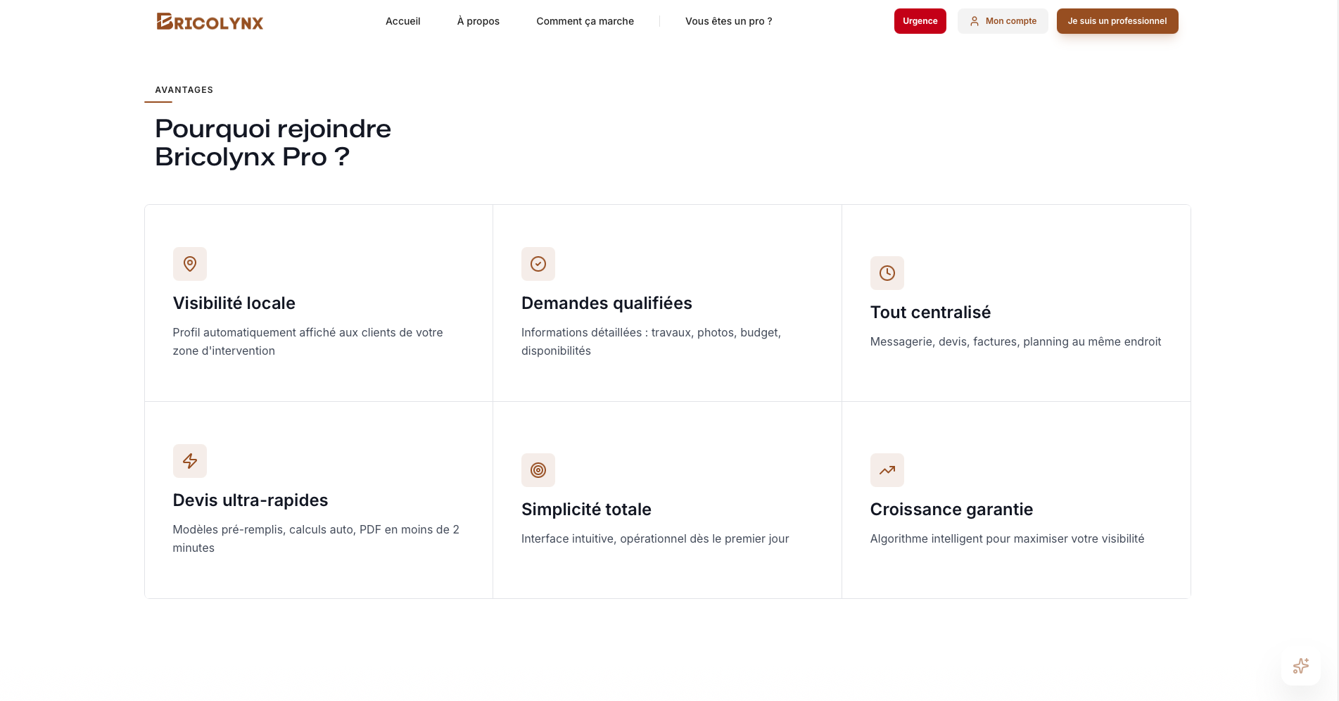 Bricolynx - Screenshot 2 showing product features and functionality