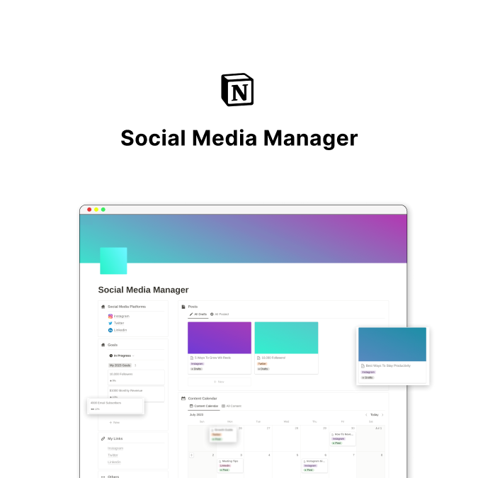 Social Media Manager logo