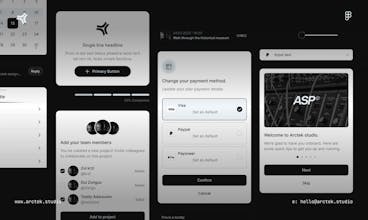 Arctek UI Kit gallery image