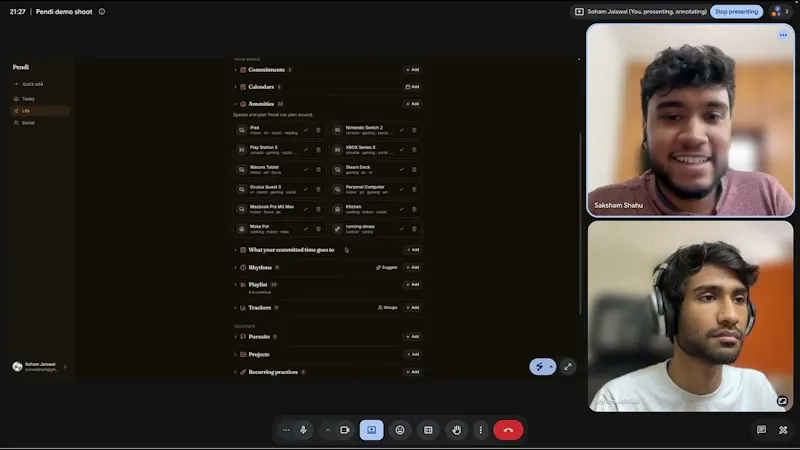 Pendi screenshot 1 (video preview)