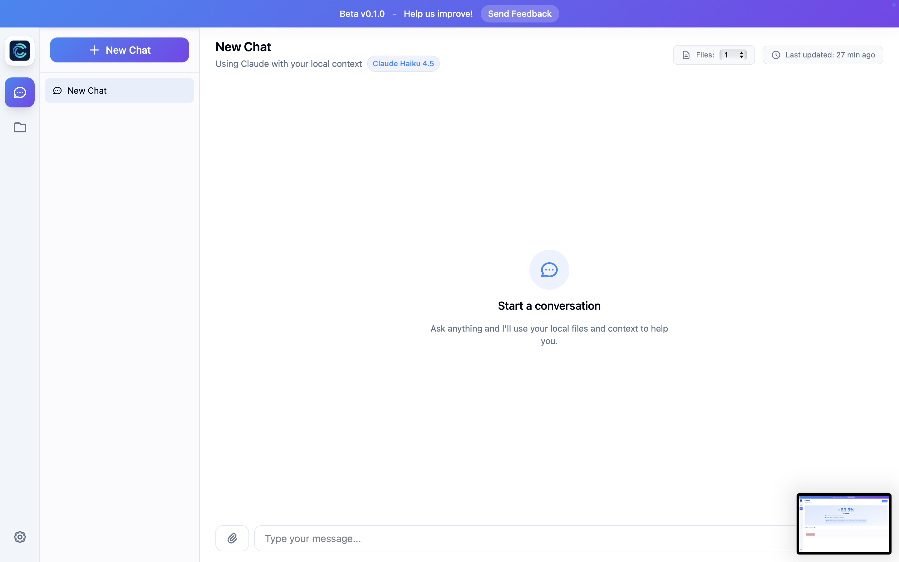 Awaere AI that knows your pc - Screenshot 2 showing product features and functionality