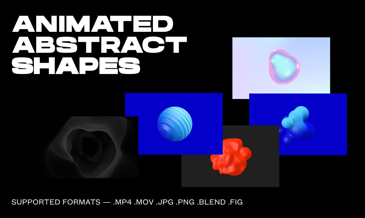 Download Loops Animated 3d Shapes For Ui Projects Product Hunt