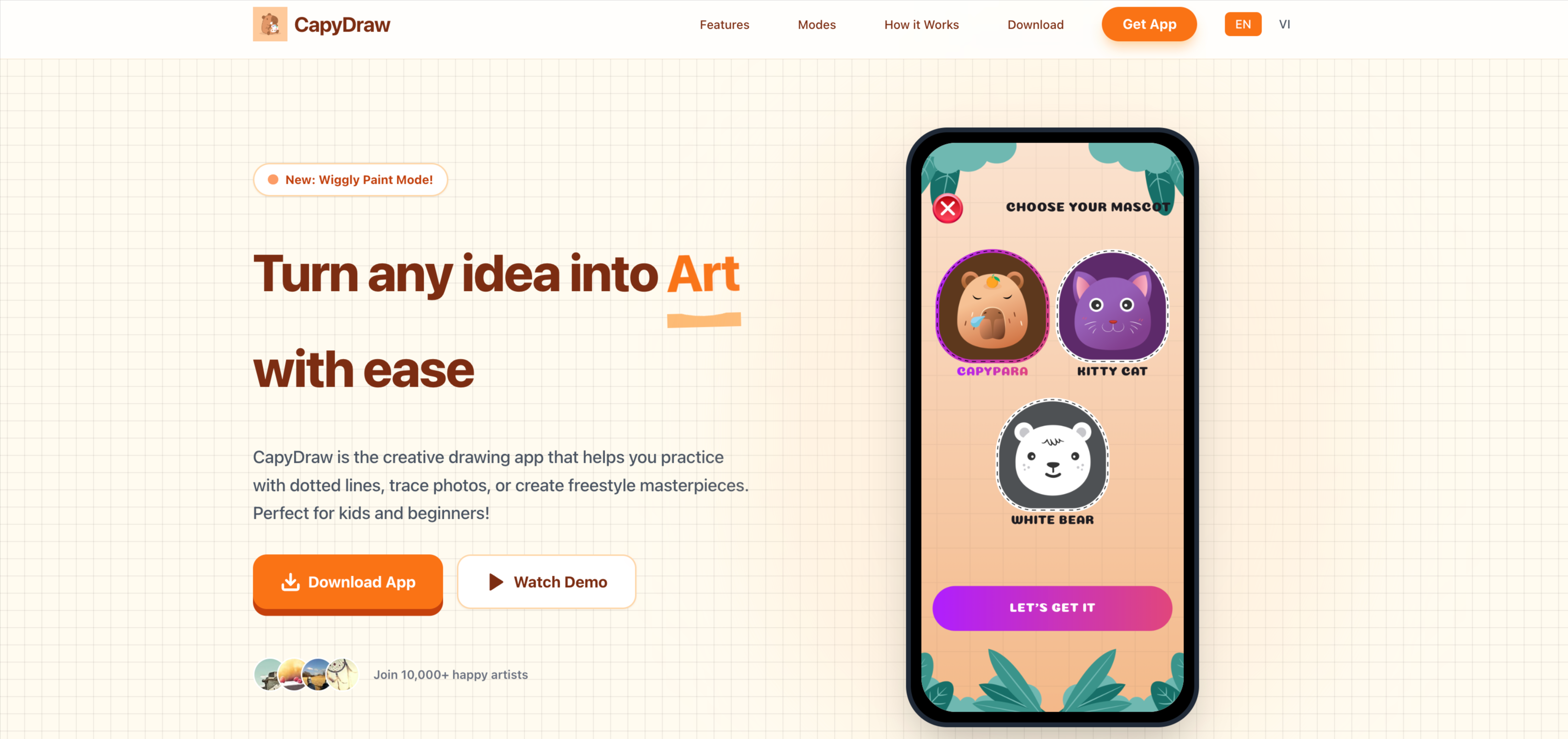 CapyDraw App gallery image