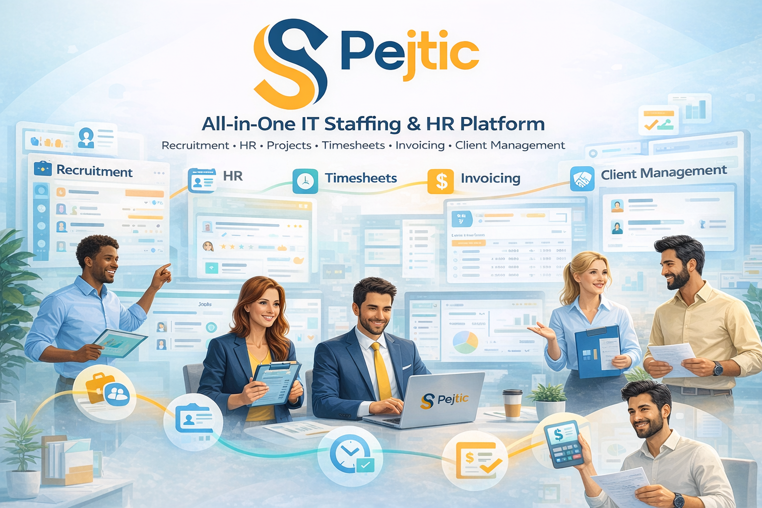 Pejtic - Product Hunt launch logo