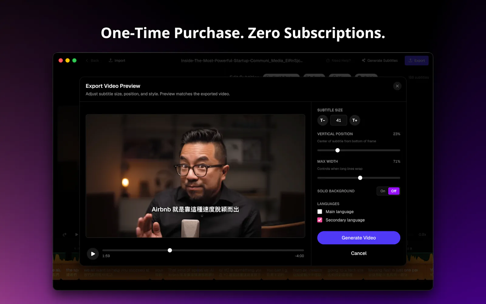 Subtitle Studio screenshot 6