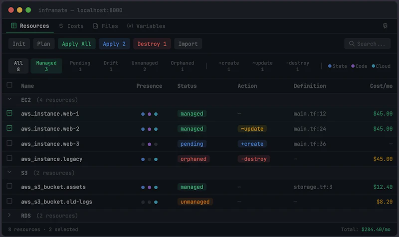 inframate screenshot 4