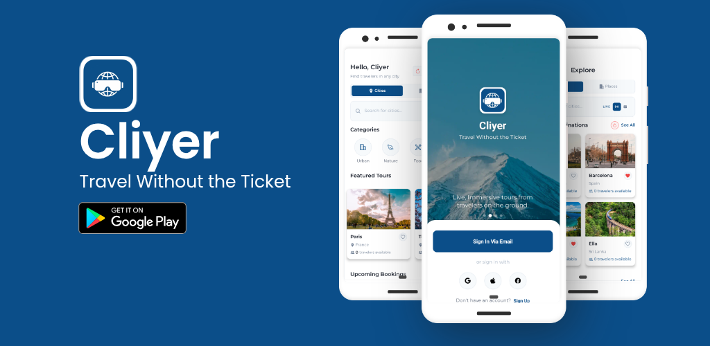 Cliyer: Travel without the ticket gallery image