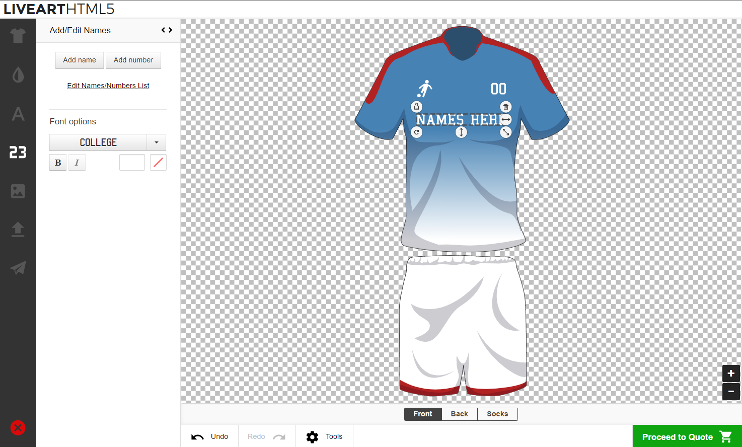 Uniform Design Software for Web to Print