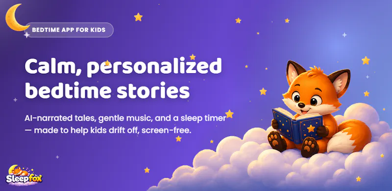 SleepFox: Kids Audio Stories screenshot 1