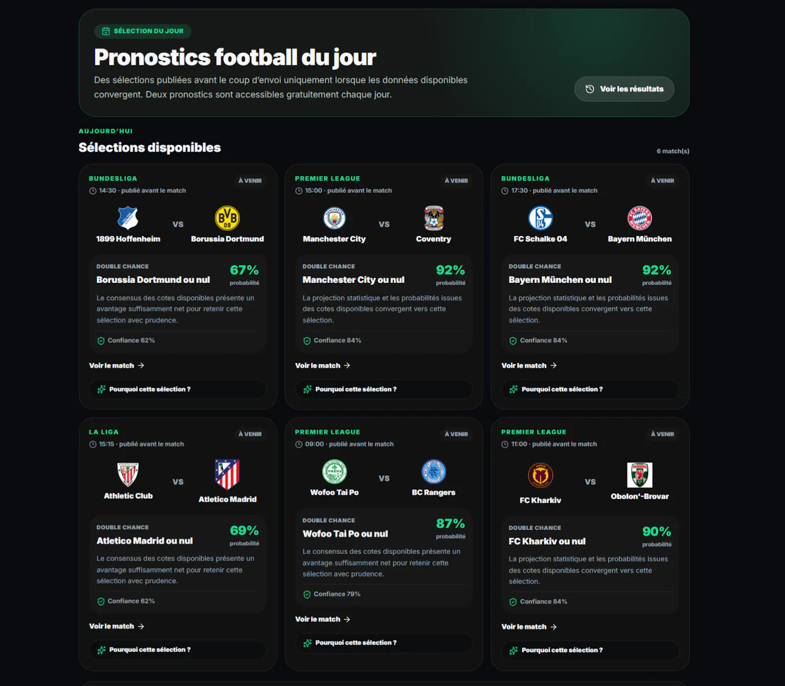 LiveFoot IA screenshot 3