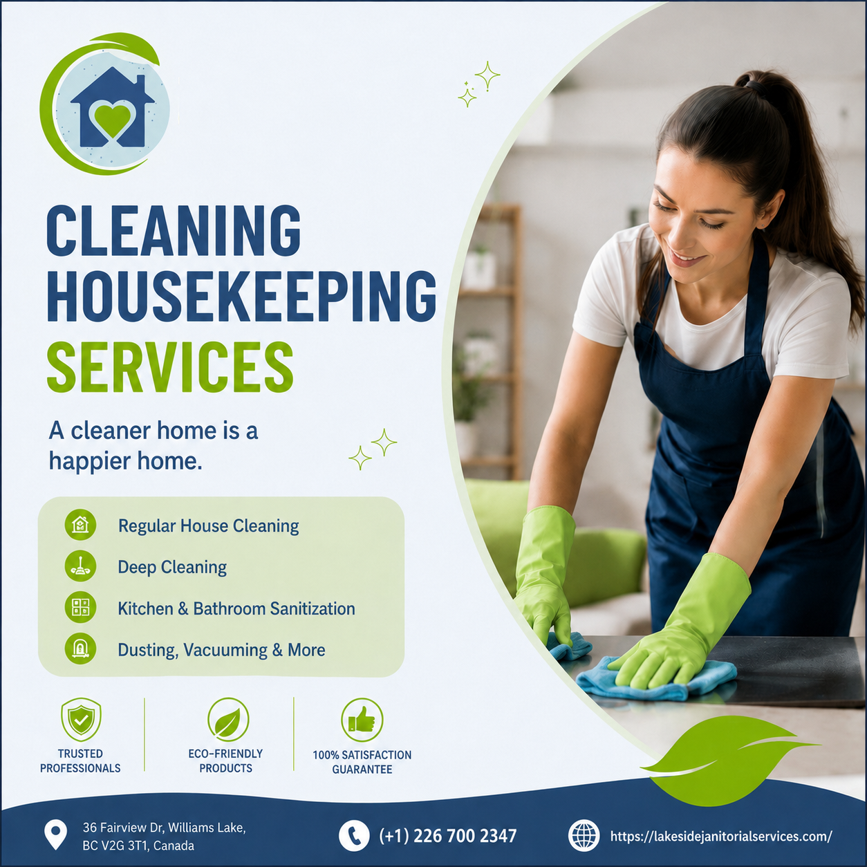 Certified Housekeeping Cleaning Services