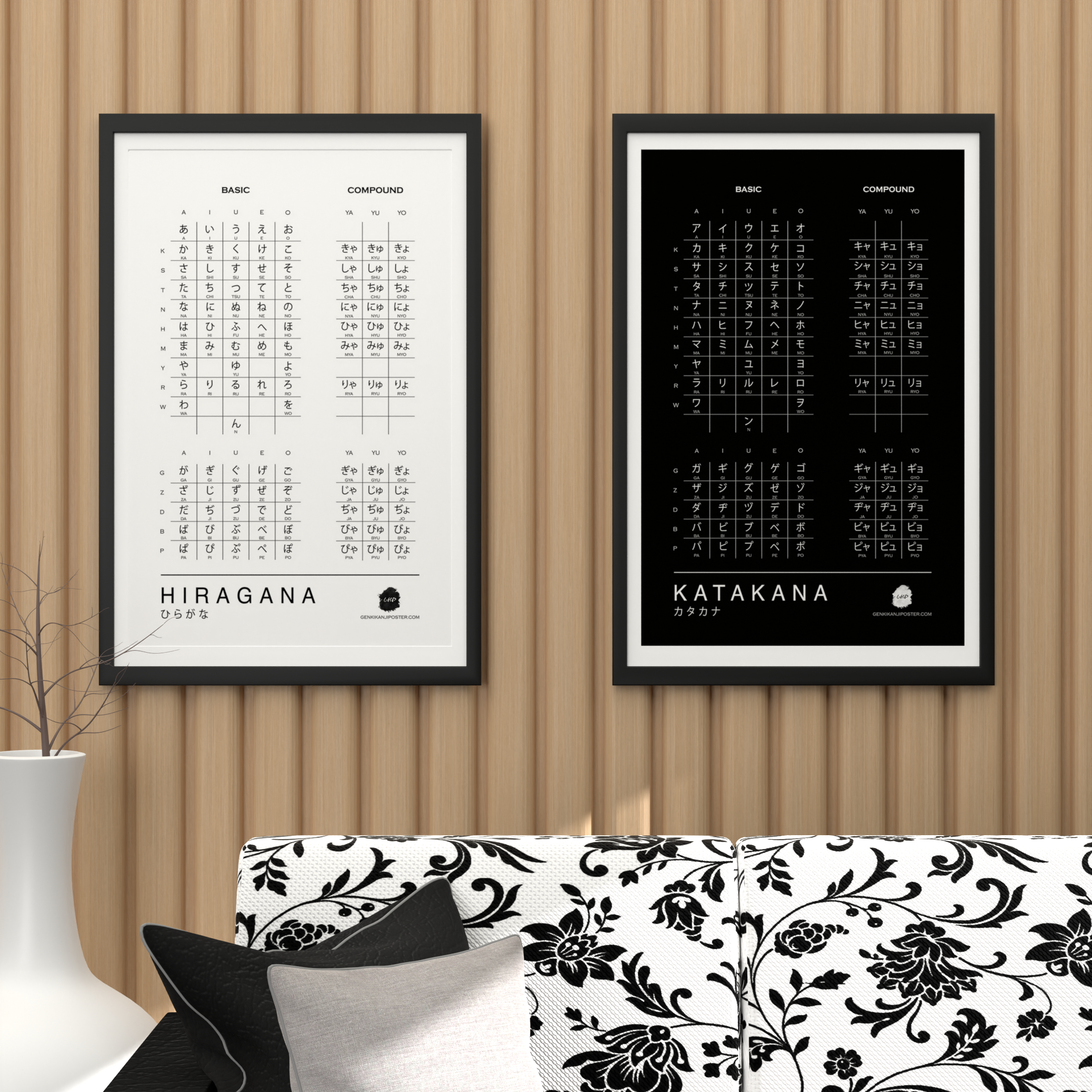 Media Biểu đồ Hiragana và Katakana Nhật Bản 3