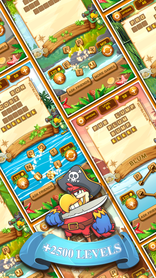 Word Pirates - Swipe & Hunt Words gallery image